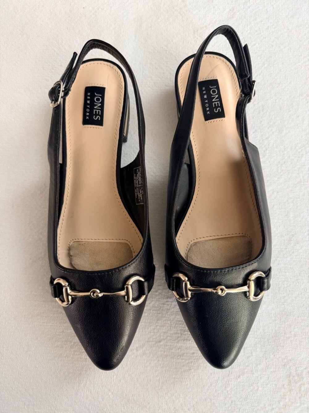 Jones New York Black  Shoes Slingback  7M